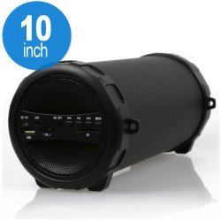 Outdoor Drum Style Ultra Portable Bluetooth Speaker S11B (Black)